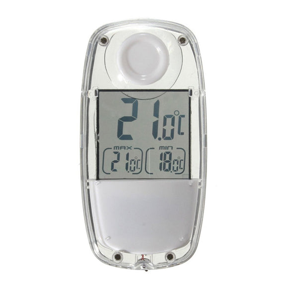 Solar Power Window Gardening Enthusiast Greenhouse Indoor Home Thermometer