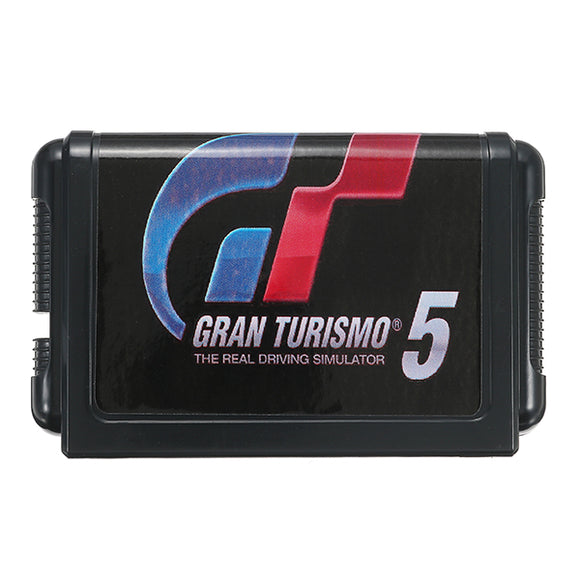 16bit Gran Turismo GT 5 Game Cartridge for Sega Mega Drive Console