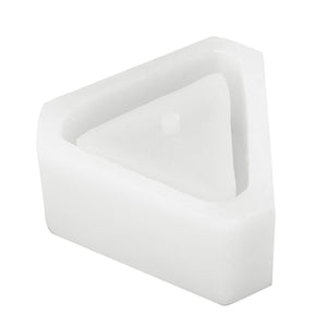 3D Flower Pot Silicone Mold Handmade Triangular Concrete DIY Succulent Plants Pot Making Mould