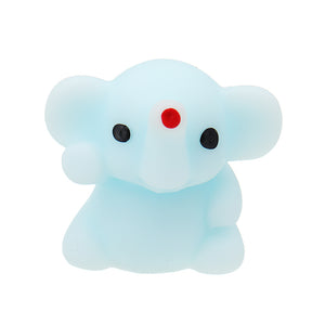 Mochi Squishy Blue Small Nose Squeeze Cute Healing Toy Kawaii Collection Stress Reliever Gift Decor