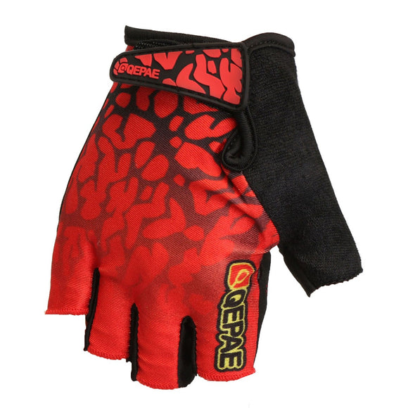 Half Finger Gloves Motorcycle Bicycle Riding Cycling Summer Spring For QEPAE QG043