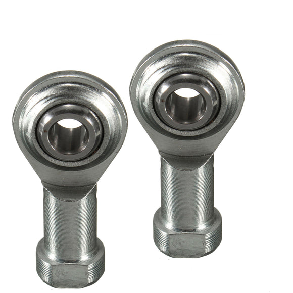 2pcs M6 x 1mm Right Hand Thread Rod End Joint Bearing 6mm Female Thread Joint Ball Bearing