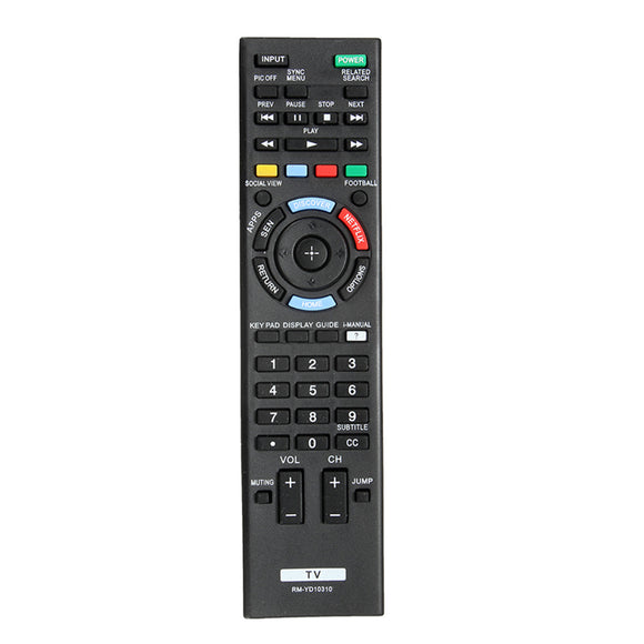 Replacement TV Remote Control for Sony RM-YD103