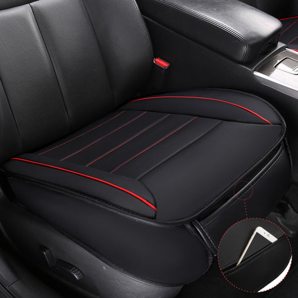 Universal Car Seat Cover Breathable PU Leather Pad Mat Vehicle Chair Cushion 49x52cm