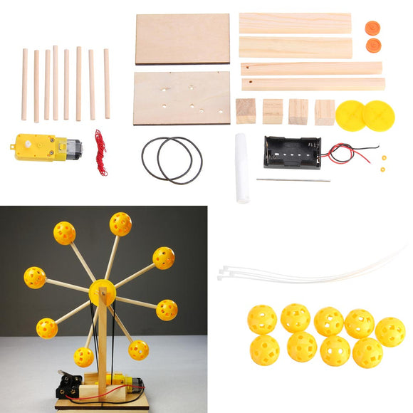 DIY Electronic Building Blocks Ferris Wheel Kit Creative Hand-made Toys