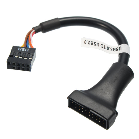 20pin to 9pin USB 3.0 to USB 2.0 Cable Adapter