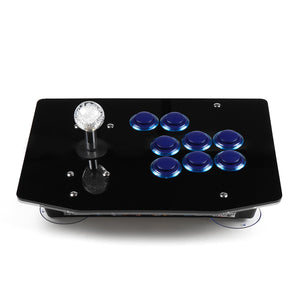 Arcade Stick PC Game Joystick USB Fightstick Light 6 Buttons Controller