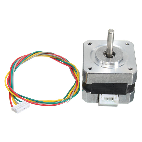 42 Stepper Motor 4 Leads 34mm 12V 0.4A 26Ncm 3D Printer Micro Stepper Motor