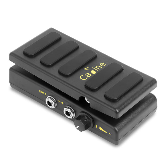 Caline CP-31P Volume Pedal Dual Channel With Boost Function Guitar Effects Pedal