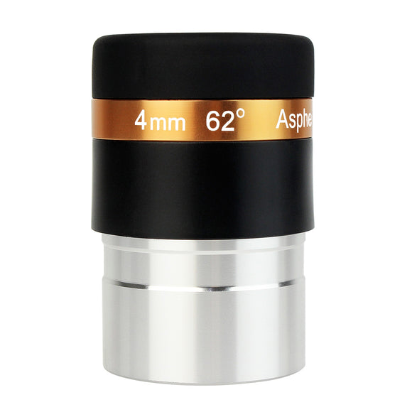 SVBONY Lens 4mm Wide Angle 62Aspheric Eyepiece HD Fully Coated for 1.25 31.7mm Astronomic Telescopes -Black