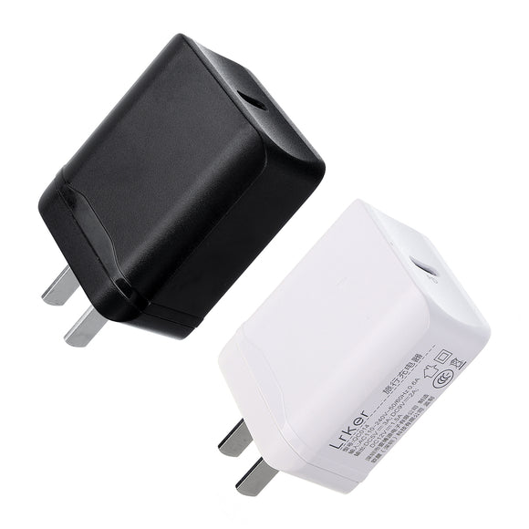 110-240V 18W Type-C USB Quick Wall Charging PD Charger Adapter