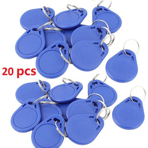 20pcs 125KHz Blank RFID Proximity ID Token Tag Key Keyfobs