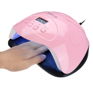 160W UV 42 LED Nail Lamp Light Gel Polish Cure Nail Dryer Timer 10S/30S/60S/Keep On