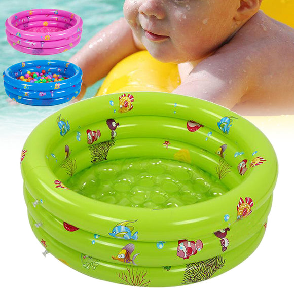 Round Baby Kids Swimming Ocean Ball Pool Inflatable Swimming Pool Toddler Water Fun Bath Toys