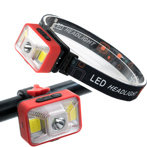 XANES Multifunctional Bike Bicycle Headlight USB Rechargeable Waterproof Cycling Taillight HeadLamp