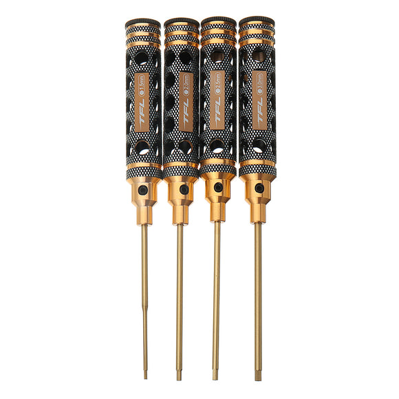 4PCS TFL RC Cars 1/10 AXIAL SCX10 Crawler Tools 1.5/2.0/2.5/3.0 100mm Hexagon Screwdrivers Kits
