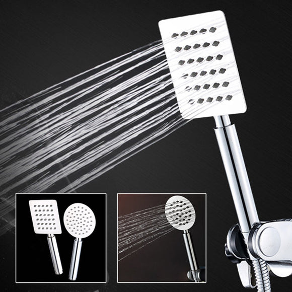 2mm Thinckness Square Stainless Steel Handheld Shower Head Round Pressurized Anti Scald Shower