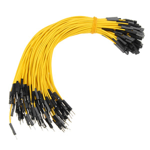 120Pcs 20cm Color Random DuPont Line Breadboard Connection Line Jumper Experiment Cable 20CM