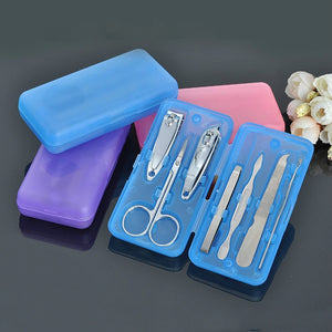 4Pcs/1Set Nail Cuticle Clipper Manicure Pedicure Nail Care