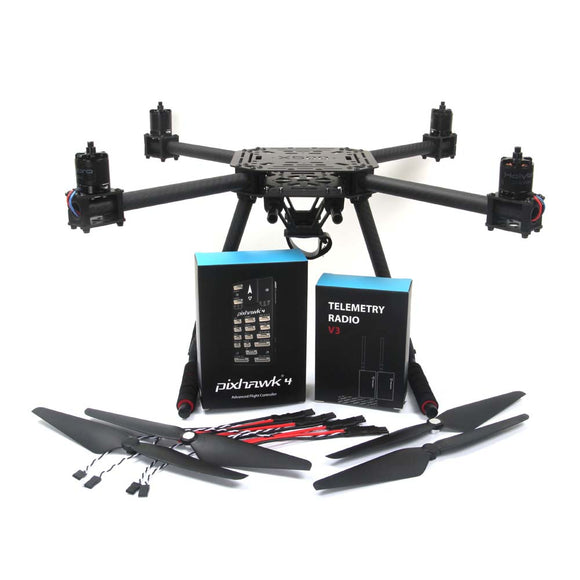 Holybro X500 Pixhawk 4 500mm Wheelbase Frame Kit Combo 2216 880KV Motor 1045 Propeller for RC Drone
