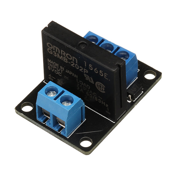 10pcs BESTEP 1 Channel 5V Low Level Solid State Relay Module With Fuse 250V2A For Auduino