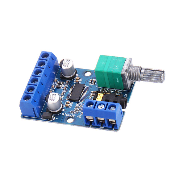 DY-AP3015 DC 8-24V 30W x 2 Class D Dual Channel High Power Stereo Digital Amplifier Board with Adjustable Volume Potentiometer