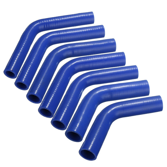 6.5-13mm 60 Degree Blue Silicone Tube 150mm Length Silicone Vacuum Hose Tubing Turbo Coolant Tube