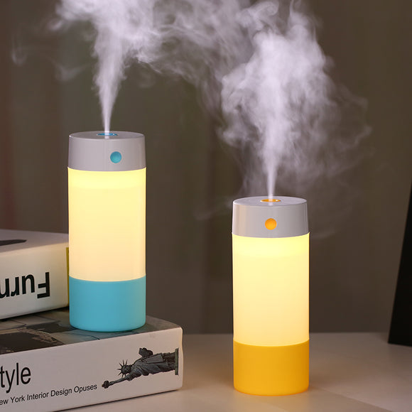 Loskii LH-630 USB Anti-dry Air Humidifier Mute Night Light Aroma Ultrasonic Diffuser Air Mist Maker