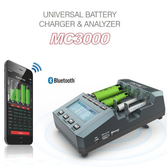 SKYRC MC3000 Smart bluetooth APP Control Multi-chemistry Universal Battery Charger