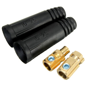 A Pair of 10-25mm European Electric Welding Machine Rapid Connectors