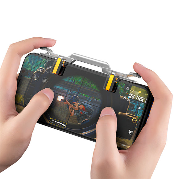 ROCK Transparent Gamepad Game Controller Joysticks Game Trigger Fire Button For Mobile Phone Tablet