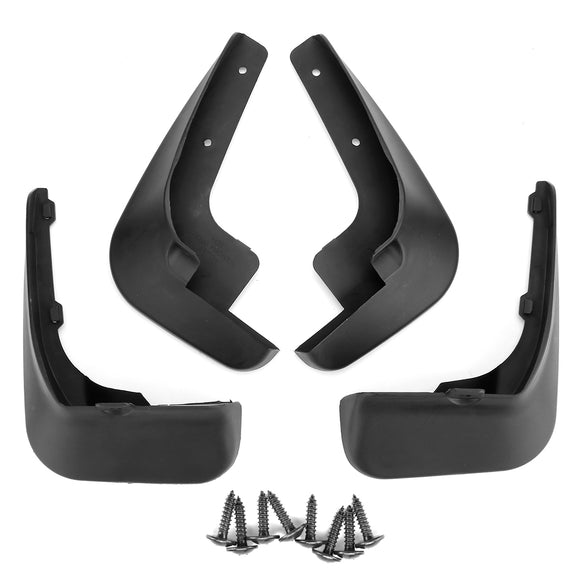 4Pcs Front Rear Mud Flaps Guards Splash Fender For Nissan NV200 Vanette Evalia 2010-2019