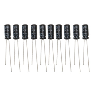 0.22UF-470UF 16V 50V 120pcs 12 Values Commonly Used Electrolytic Capacitors Meet Lead Free Standard