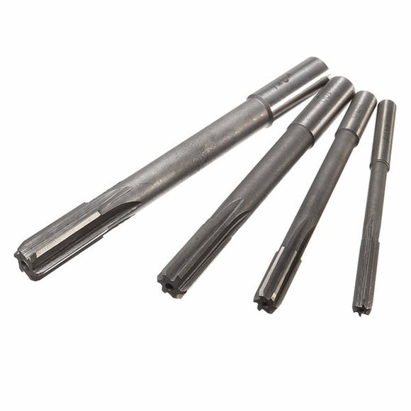 4pcs 6mm 8mm 10mm 12mm HSS Straight Shank Cobalt Milling Chucking Reamer