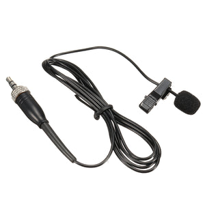 Tie Clip Lapel Wireless Lavalier Microphone Mic for Sennheiser EW100 EW300 EW500 G2 G3