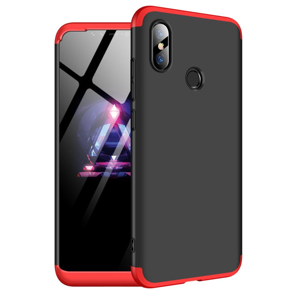 Bakeey 3 in 1 Double Dip 360 Hard PC Full Protective Case For Xiaomi Mi8 Mi 8 6.21 inch