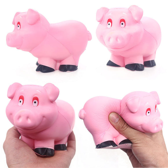 Fan Pig Squishy 13.2*8.2CM Soft Slow Rising With Packaging Collection Gift Toy