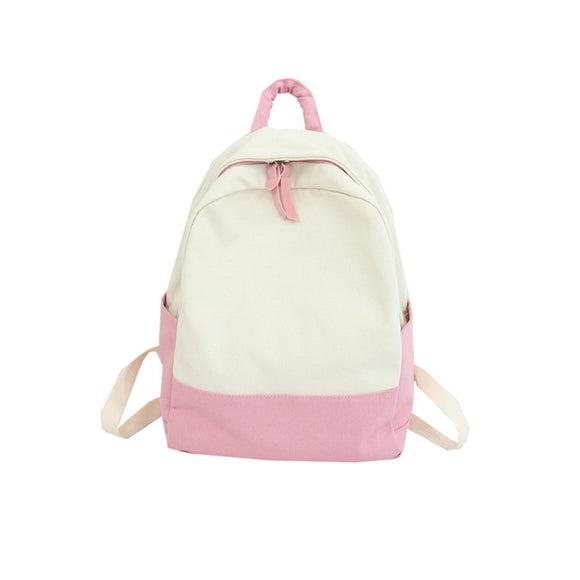 Canvas Backpack Travel Camping Pack School Bag Waterproof Shoulder Bag Laptop Handbag