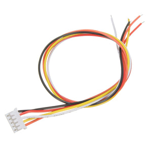 Excellway 10Pcs Mini Micro JST 2.0 PH 5Pin Connector Plug With 30cm Wires Cables