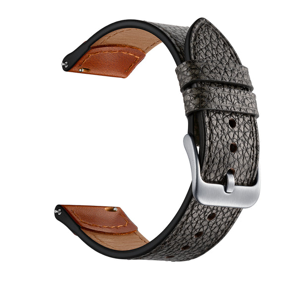 Unique Design 22mm Genuine Leather Strap Watch Band for Xiaomi AMAZFIT Strato Sports Smart Watch 2