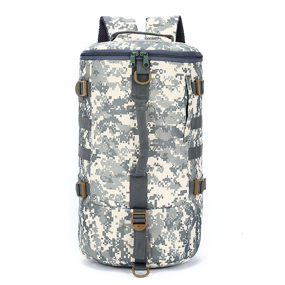 Large Capacity Men Multifunctional Travel Crossbody Bag Nylon Outdoor Backpack