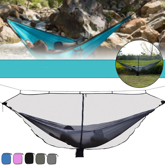 Outdoor Camping Hammock Mosquito Net 1-2 Person Portable Hanging Bed Swing Net