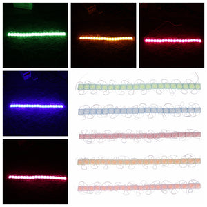 20PCS 2W Waterproof IP65 COB LED Module Strip Light for Outdoor DIY Advertisement Letters DC12V