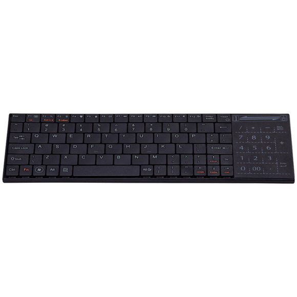 iPazzPort KP-810-25BTT Slim QWERTY bluetooth Wireless Mini Keyboard