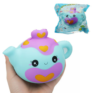 Smile Teapot Squishy 14*11CM Slow Rising With Packaging Collection Gift Soft Toy