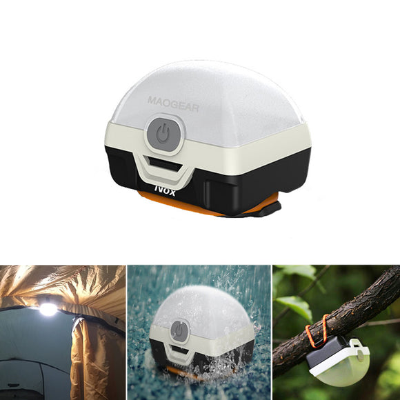 SUNREI NOX Camping Light 94LM IPX5 Waterproof Hanging Tent Lamp Magnetic Attraction Emergency