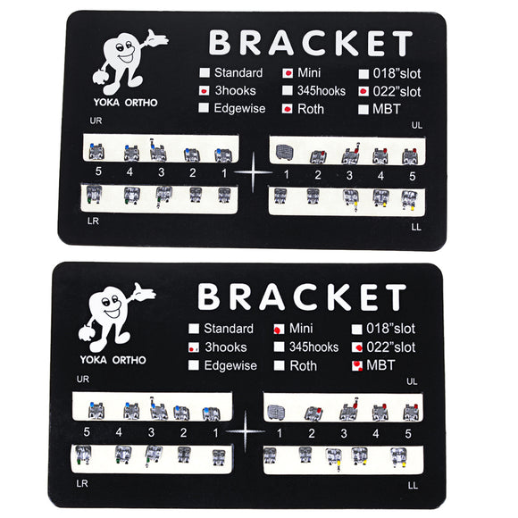 10 Pack Dental Orthodontic Equipment Metal Mesh Bottom Bracket Overall Casting Tools