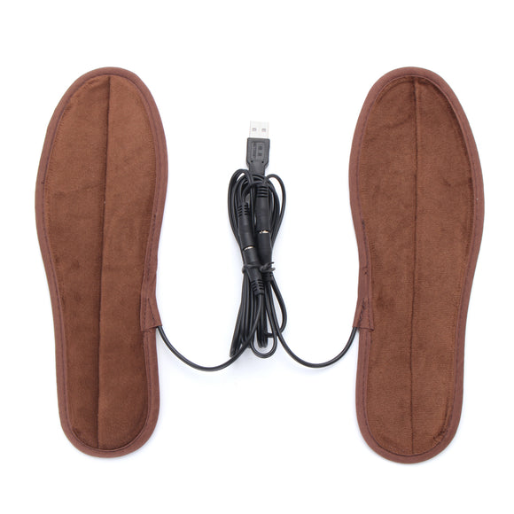 Winter Electric Foot Warmer Heater USB Charging Shoes Insoles Heating Pads