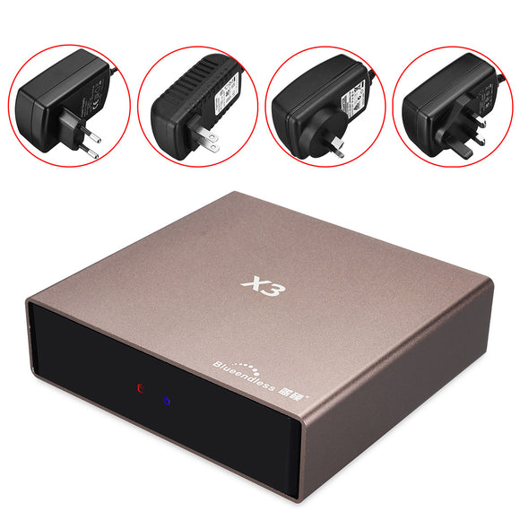 Blueendless X3 Single-Bay USB 3.0 NAS Gigabit Network Storage Cloud Drive for 2.5 SATA Hard Drive HDD Enclosure