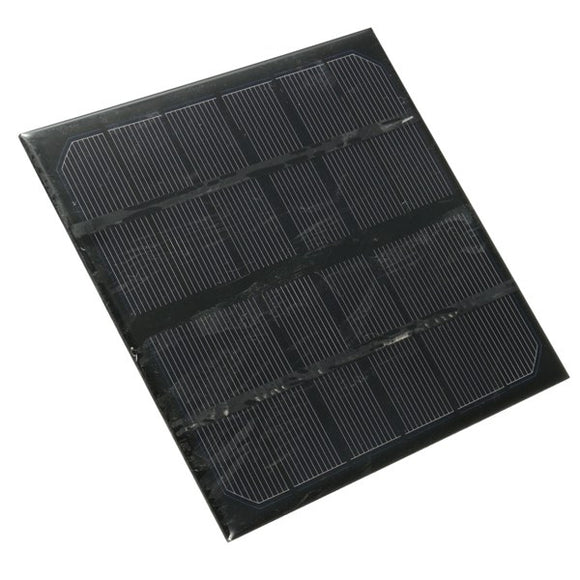 3W 6V Monocrystalline Solar Panel Mini Module For Travel Light Battery Cells Phone Charger